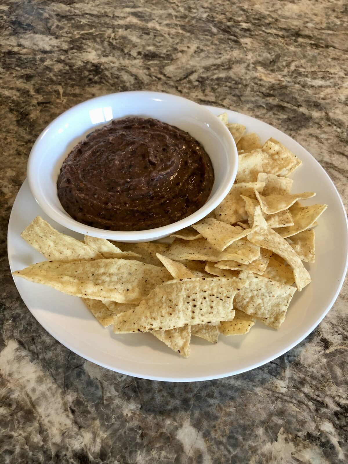 Bean Dip and Chips